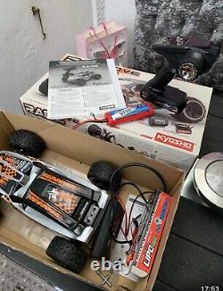 Boxed Kyosho rage ve rare brushless rc car Mint Condition