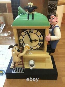 Brand New In Box Rare 1998 Wallace And Gromit Wesco Alarm Clock
