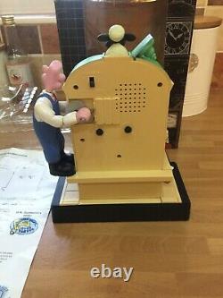 Brand New In Box Rare 1998 Wallace And Gromit Wesco Alarm Clock