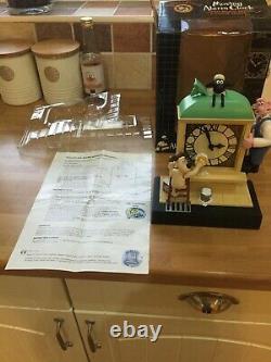 Brand New In Box Rare 1998 Wallace And Gromit Wesco Alarm Clock