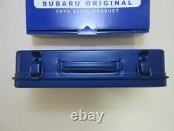 Brand New Rare Subaru Blue Toolbox Boxed Collectors Impreza Wrx Sti Jdm Gc8 Gdb