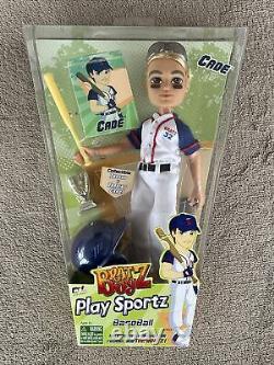 Bratz Doll Boyz Play Sportz Cade Baseball New In Box, Rare