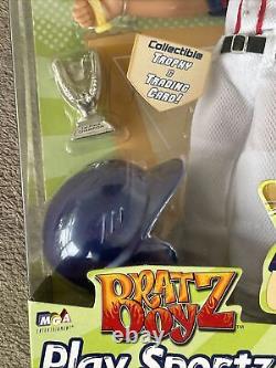 Bratz Doll Boyz Play Sportz Cade Baseball New In Box, Rare