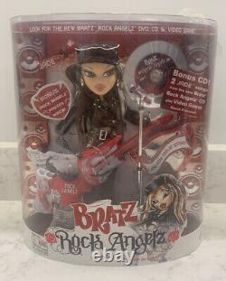 Bratz Doll Rock Angelz Jade Rare New In Box 2001 With Hat Brand New