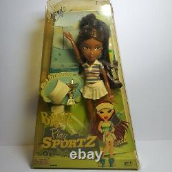 Bratz Play Sportz SASHA Doll TENNIS Super Rare HTF MGA NRFB New Box is Damaged