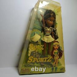 Bratz Play Sportz SASHA Doll TENNIS Super Rare HTF MGA NRFB New Box is Damaged