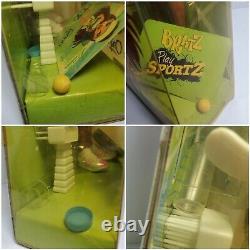 Bratz Play Sportz SASHA Doll TENNIS Super Rare HTF MGA NRFB New Box is Damaged