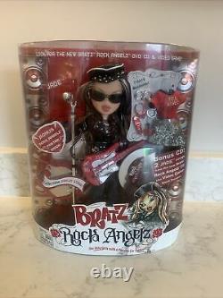 Bratz Rock Angelz Collectible Jade Doll Rare With Biker Hat, New In Box