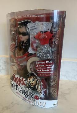 Bratz Rock Angelz Collectible Jade Doll Rare With Biker Hat, New In Box