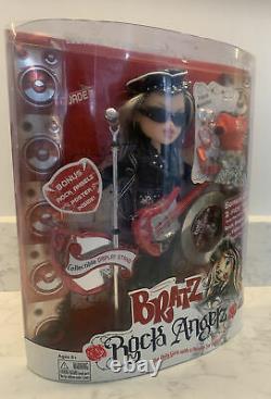 Bratz Rock Angelz Collectible Jade Doll Rare With Biker Hat, New In Box