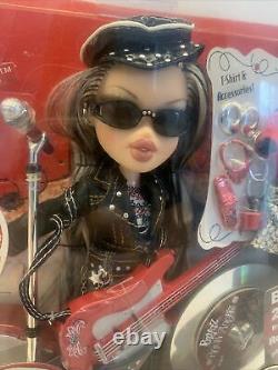 Bratz Rock Angelz Collectible Jade Doll Rare With Biker Hat, New In Box