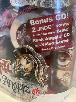 Bratz Rock Angelz Collectible Jade Doll Rare With Biker Hat, New In Box