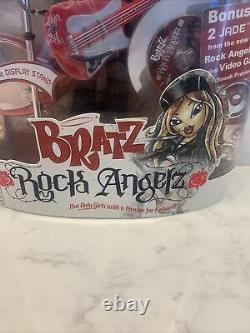 Bratz Rock Angelz Collectible Jade Doll Rare With Biker Hat, New In Box