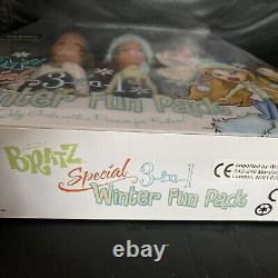 Bratz Special 3 In 1 Winter Fun Pack Cade, Yasmin & Talia Dolls New Boxed Rare