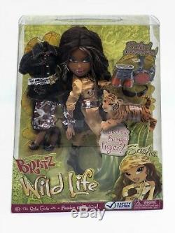 Bratz Wild Life Sasha Rare HTF Toy Doll MGA New In Box