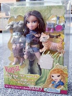 Bratz Wild Life Yasmin New Boxed Safari 2009 Rare MGA Vintage Leopard