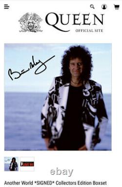 Brian May Another World SIGNED Box Set Vinyl CD PRESALE SOLD Out LIMITED Rare