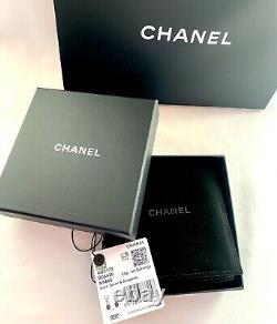 CHANEL EARRINGS RARE SOLD OUT 2020 Winter Huge Clip Ons NEW BOX PAPERS PRISTINE