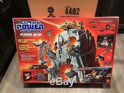 Captain Power 1987 Vintage Power Base Factory Sealed Box With Shipping Box Rare