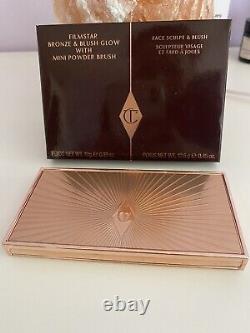 Charlotte Tilbury RARE? Film Star Bronze And Blush? Brand New In Box Plus Brush