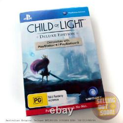 Child Of Light PS3+PS4 RPG Game NEW RARE OZI DELUXE Collectors Edition + DLC