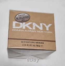 DKNY BE DELICIOUS MEN Eau de Toilette 100ml SPRAY(NEW SEALED BOXED) RARE