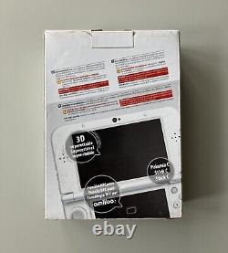 DUAL IPS -'New' 3DS XL Metallic Pearl White Boxed Nintendo Console RARE