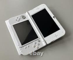 DUAL IPS -'New' 3DS XL Metallic Pearl White Boxed Nintendo Console RARE