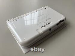 DUAL IPS -'New' 3DS XL Metallic Pearl White Boxed Nintendo Console RARE