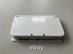DUAL IPS -'New' 3DS XL Metallic Pearl White Boxed Nintendo Console RARE