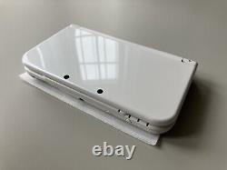 DUAL IPS -'New' 3DS XL Metallic Pearl White Boxed Nintendo Console RARE