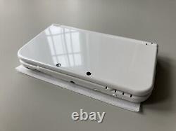 DUAL IPS -'New' 3DS XL Metallic Pearl White Boxed Nintendo Console RARE