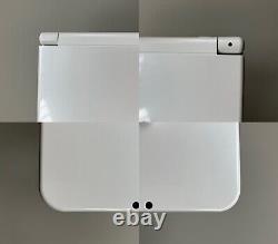 DUAL IPS -'New' 3DS XL Metallic Pearl White Boxed Nintendo Console RARE