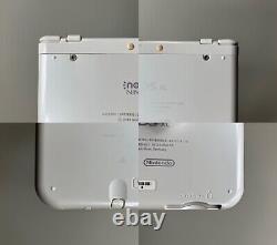 DUAL IPS -'New' 3DS XL Metallic Pearl White Boxed Nintendo Console RARE