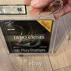 Dino Crisis (PlayStation, 2000) graded90 only copy seen rare