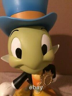 Disney Rare Big Fig Figurine Jiminy Cricket Event Exclusive + Original Box