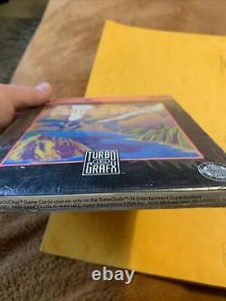 Dragon Spirit TurboGrafx-16 NTSC/US NEW SEALED Boxed Complete VERY RARE Retro