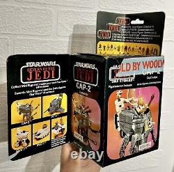 EMPTYRARE VTG Star Wars Woolworths MOC BOX OFFER ROTJ Trilogo FigureShipCard