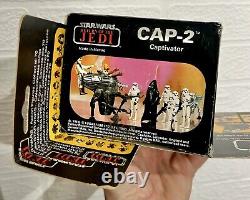 EMPTYRARE VTG Star Wars Woolworths MOC BOX OFFER ROTJ Trilogo FigureShipCard