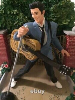 EXTREMELY RARE Elvis Love Me Tender Large Glass Dome Ornament BRAND NEW BOXED