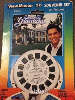 EXTREMELY RARE Elvis View-Master 3D Graceland Tour NEW & BOXED