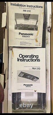 Extremely Rare Panasonic Cockpit Stereo RM-310 New unused, boxed, old stock