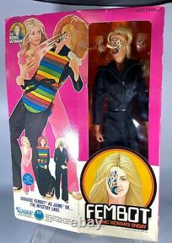 FEMBOT The Bionic Woman's Enemy 1977 Kenner 66400 Never Removed from Box! Rare