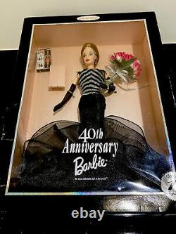 FR Barbie Doll'40 Th Anniversary Barbie' with Barbie Toy By Mattel. Rare