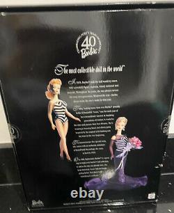 FR Barbie Doll'40 Th Anniversary Barbie' with Barbie Toy By Mattel. Rare