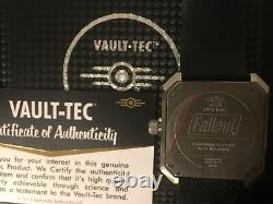 Fallout Vault-Tec Single Rotation Watch 73/1500 MSTR Watch New in Box Rare