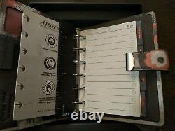 Filofax Gharani Strok Limited Edition Leather Pocket new gift boxed ultra rare