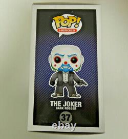 Funko Dark Knight Trilogy The Joker Bank Robber Figure #37 NEW DAMAGED BOX RARE