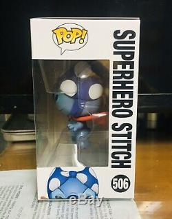 Funko Pop! Disney Superhero Stitch #506 Pop In A Box Exclusive. Rare. Mint. A+
