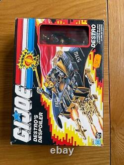 G. I. GI Joe 1988 DESTRO'S DESPOILER RARE EURO SEALED BOX